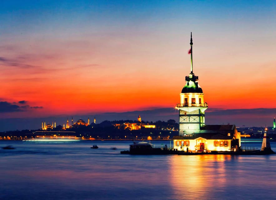 Istanbul: A short trip along the Bosphorus in the evening - Ortaköy Mosque and the first Bosphorus Bridge