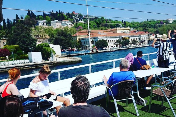 Istanbul Afternoon Bosphorus Cruise with Asian Side Stop - Under the Bosphorus Bridge