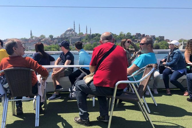 Istanbul Afternoon Bosphorus Cruise with Asian Side Stop - Maiden’s Tower, Süleymaniye Mosque, and the return toward Eminönü