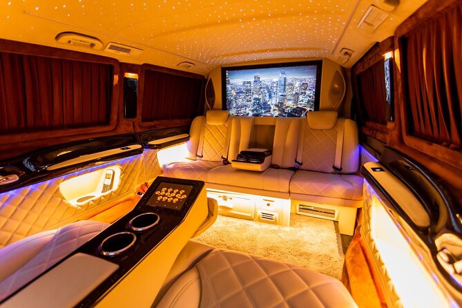 Istanbul Airport VIP/ULTRA VIP Transfer, Free WIFI - Mercedes Vito comfort, seating, and the VIP label