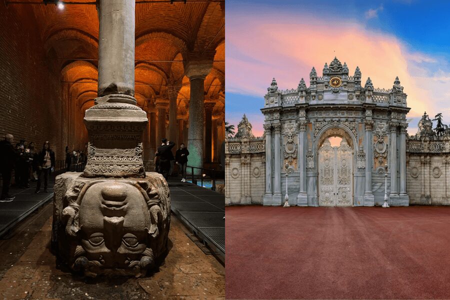Istanbul: Basilica Cistern & Dolmabahce Palace Combo Ticket - Basilica Cistern: a quiet world below the city