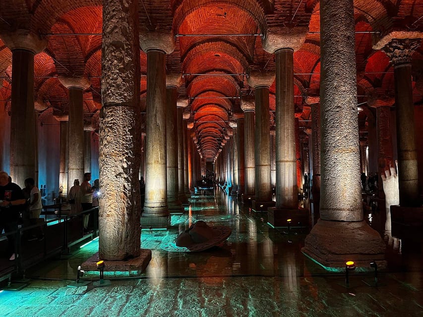 Istanbul: Basilica Cistern Skip-the-Line Entry Ticket - Inside the 336-column underground chamber