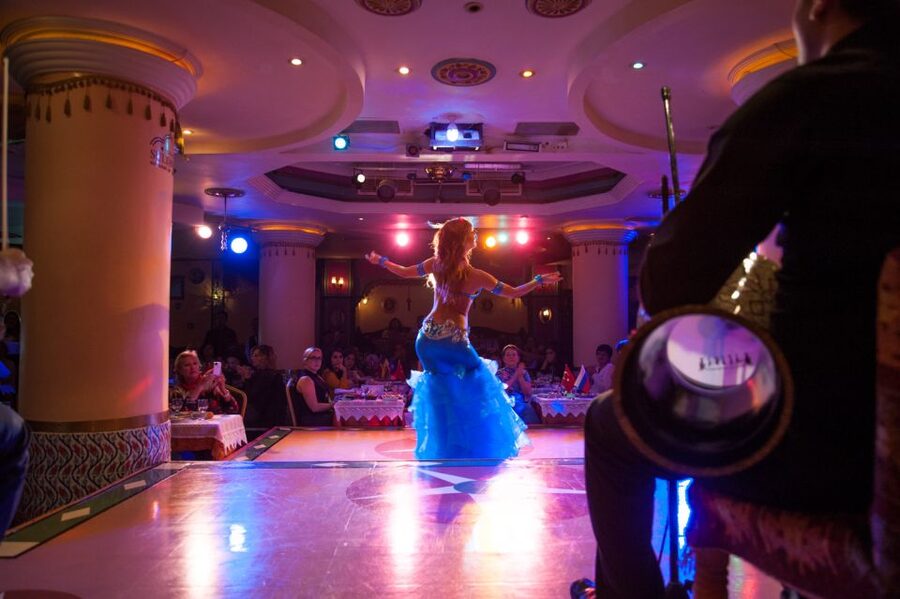 Istanbul: Belly Dancing, Show, & Dinner at Sultana’s Ticket - Taking your reserved seat for dinner