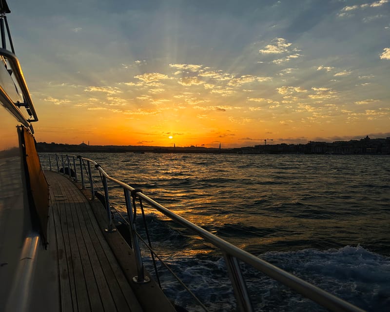 Istanbul: Bosphorus and Golden Horn Sunset Yacht Cruise - The bridges show Istanbul’s enormous scale