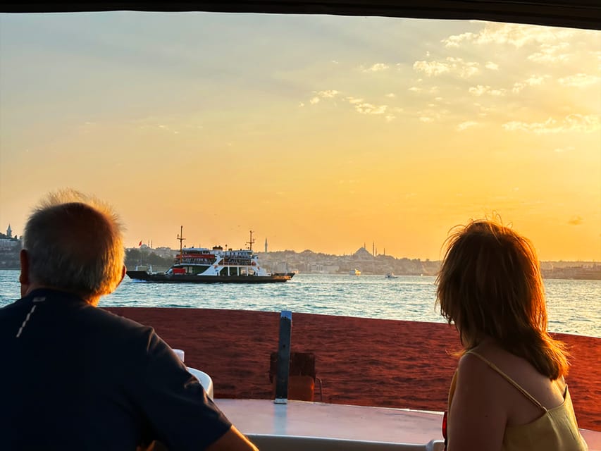 Istanbul: Bosphorus and Golden Horn Sunset Yacht Cruise - Snacks, drinks, and the feel on board