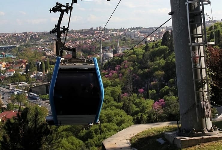 Istanbul: Bosphorus Cruise and Golden Horn Bus Tour - The cable car to Pierre Loti