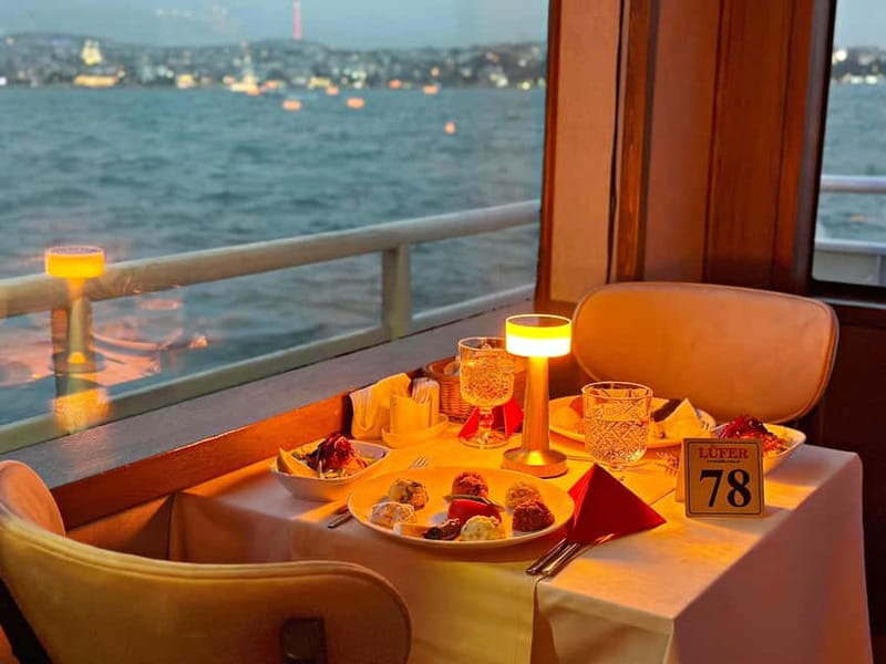 Istanbul: Bosphorus Dinner Cruise & Show with Private Table - The Bosphorus route, from Dolmabahçe to Maiden’s Tower