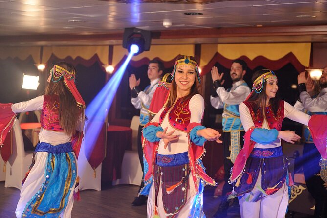 Istanbul Bosphorus Dinner Cruise Turkish Night Show All inclusive - Dolmabahçe Palace and the European shore