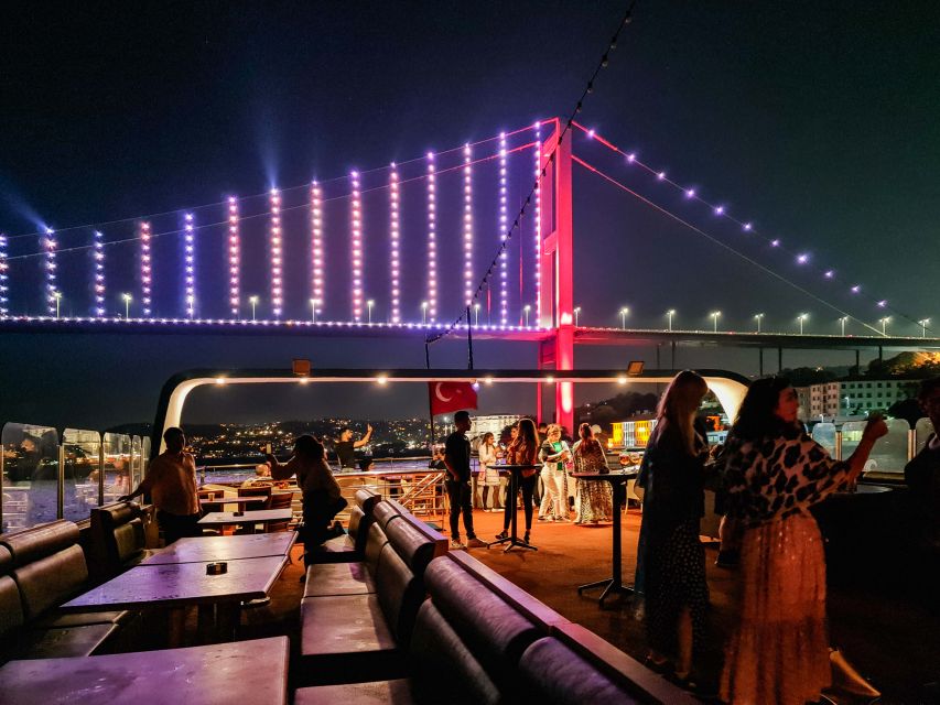 Istanbul: Bosphorus Dinner Cruise w/ Drinks & Entertainment - Boarding the AMOR yacht in Istanbul
