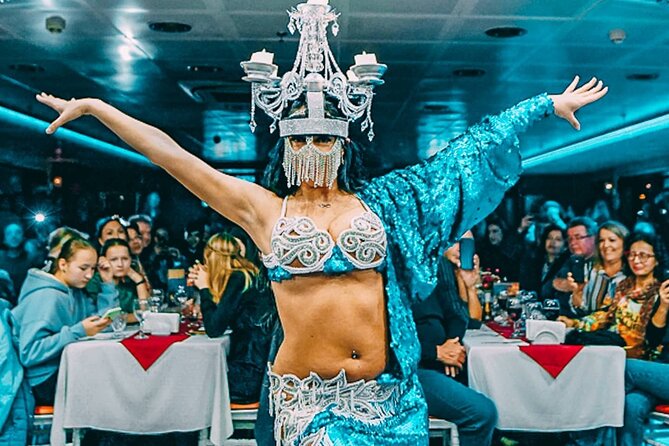 Istanbul: Bosphorus Dinner Cruise with Turkish Night Show - Dinner: Turkish plates with a choice of mains