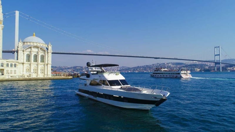 Istanbul: Bosphorus Private Guided Yacht Cruise with Snacks - Key points to know before boarding