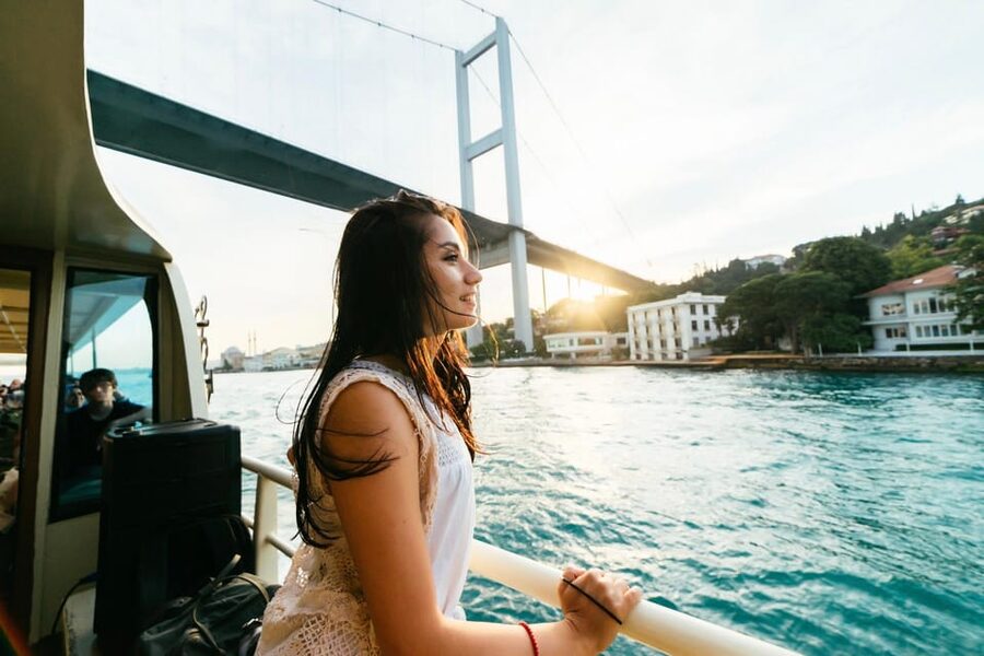 Istanbul: Bosphorus Strait Sightseeing Cruise & Audio Guide - Dolmabahçe Palace and the European shore