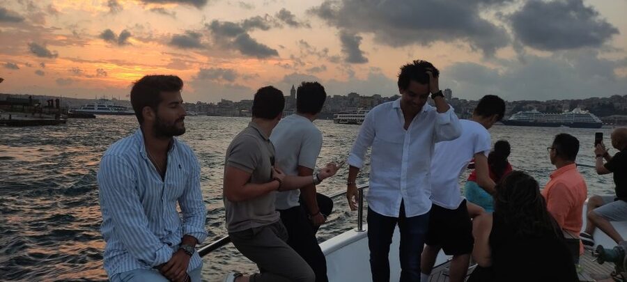 Istanbul: Bosphorus Sunset Cruise with Snacks and Wine - Starting near the Galata waterfront