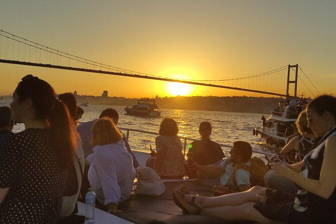 Istanbul Bosphorus Sunset Cruise with Wine on a Luxury Yacht - The guide can make or break the evening
