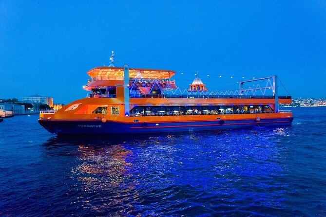 ISTANBUL: Dinner Cruise On The Bosphorus with Turkish night show - Boarding at Kabataş