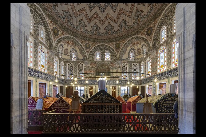 Istanbul Essentials For First Timers - The Blue Mosque, seen from courtyard to interior