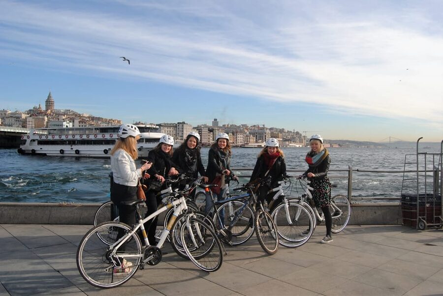 Istanbul: Eurasia Bike & Boat Half-Day Tour - What the guide adds to the ride