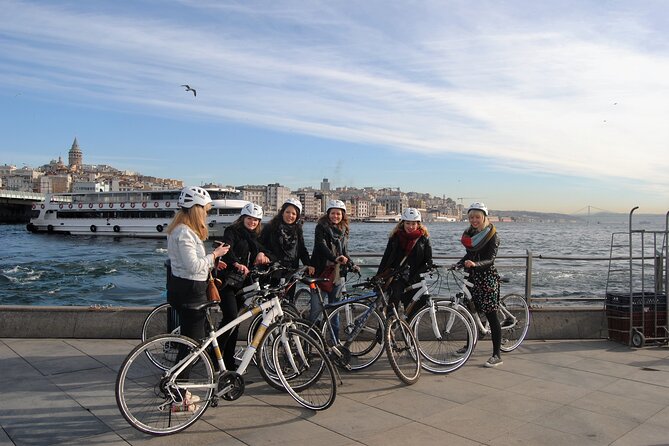 Istanbul Eurasia Bike & Boat Tour - A ferry across the Bosphorus