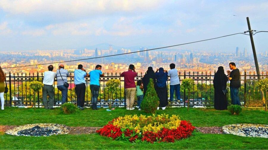Istanbul: Europe and Asia Tour By Bus And Bosphorus Cruise - Lunch on the boat, with the European shore ahead