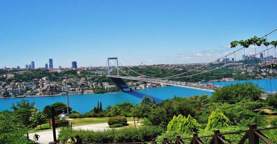 Istanbul: Europe and Asia Tour By Bus And Bosphorus Cruise - Breakfast and the first Bosphorus views