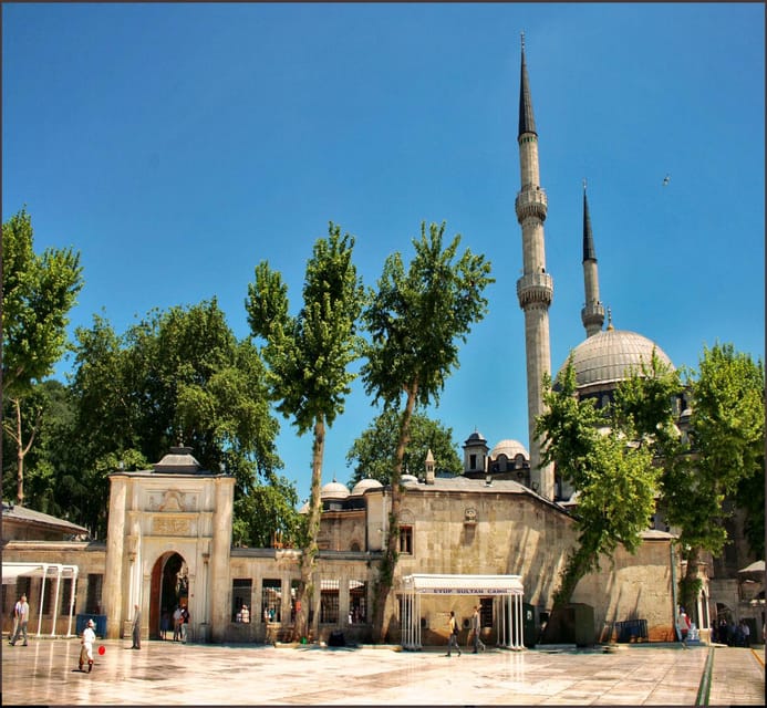 Istanbul Europe&Asian Sides Full Day Tour-with Boat & Lunch - Eyüp Sultan Mosque and the sacred side of Istanbul