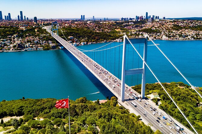 Istanbul Full Day Europe and Asia Sides Tour - Çamlıca Mosque, a modern landmark with a huge presence