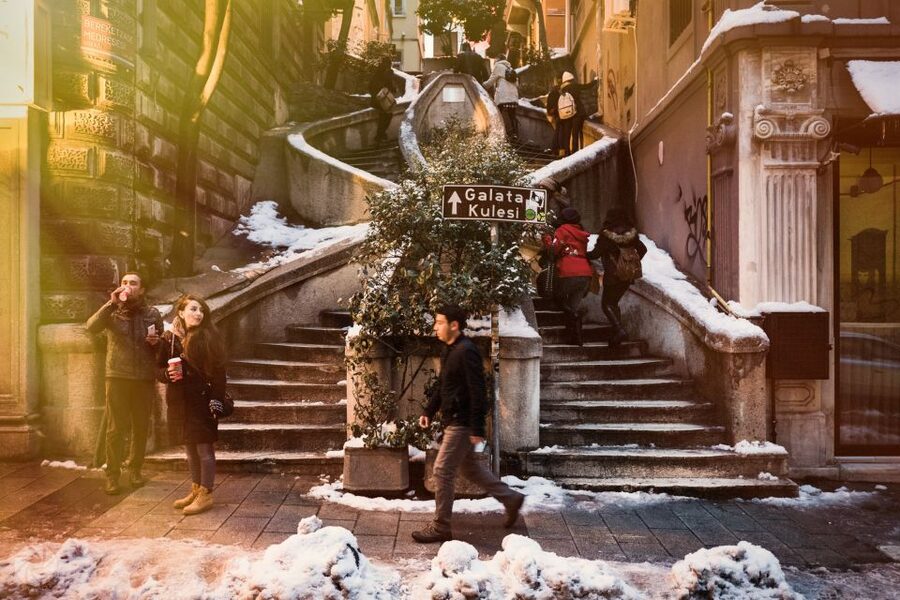 Istanbul: Galata District Walking Tour - Istiklal Caddesi gives the tour its city energy