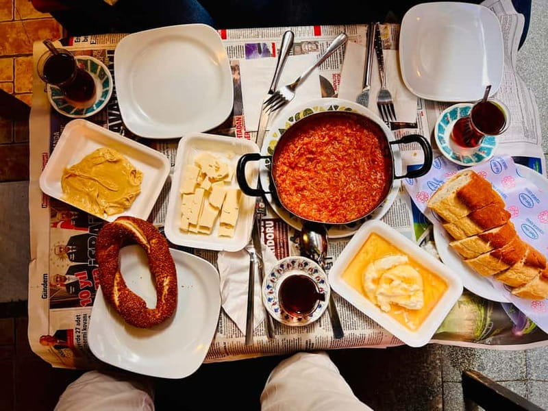 Istanbul: Guided Food Tour with Ferry Ride and Tastings - Starting at the Spice Bazaar with a useful breakfast