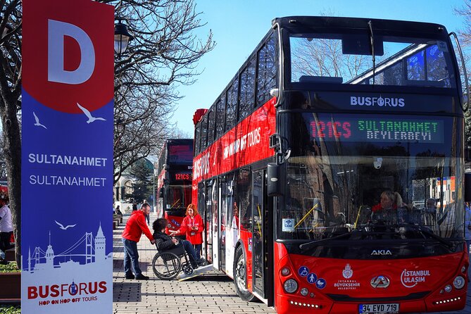 Istanbul Hop-on Hop-off Sightseeing Red Bus - Dolmabahçe and the Beşiktaş shore