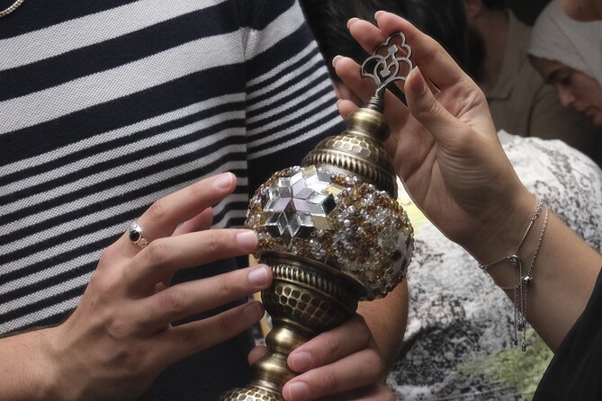 Istanbul Mosaic Lamp Workshop in Grand Bazaar - A family activity with a real souvenir