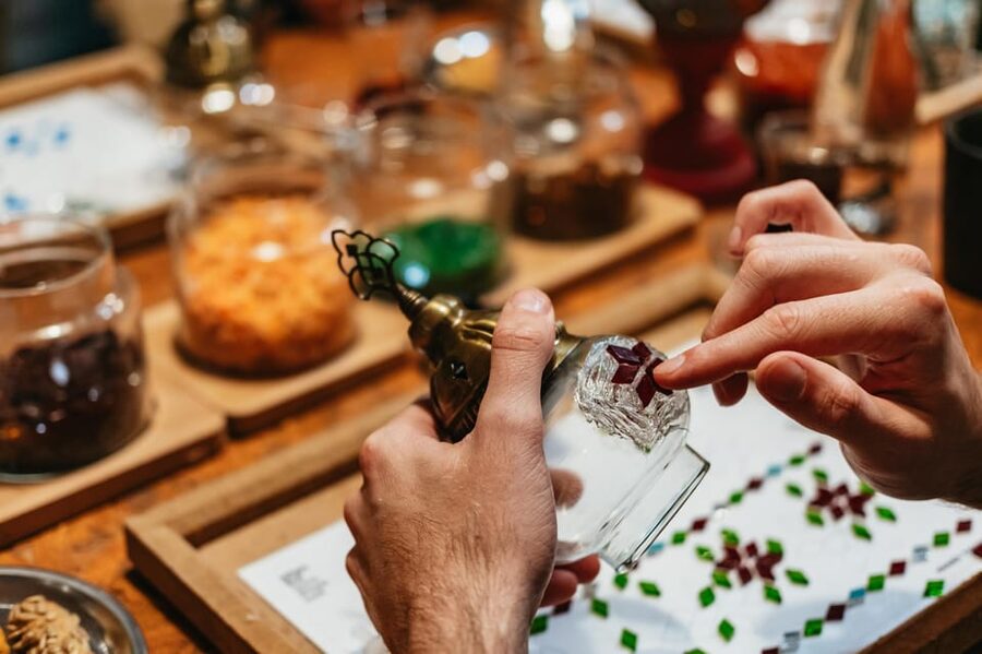 Istanbul:Original Turkish Mosaic Lamp Workshop w/ Snacks - Who will enjoy this workshop most?
