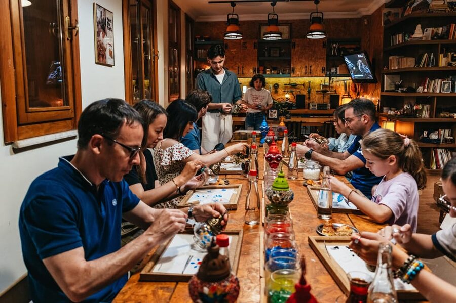 Istanbul:Original Turkish Mosaic Lamp Workshop w/ Snacks - Crossing to the Asian side of Istanbul