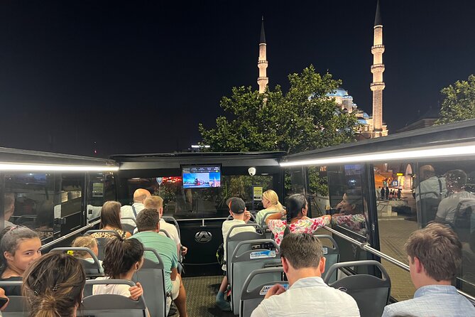 Istanbul Panoramic Evening Bus Tour - Crossing the Bosphorus Bridge between two continents