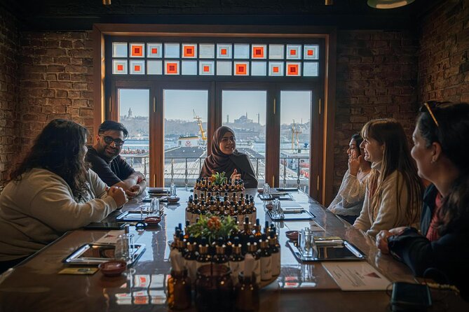 Istanbul: Perfume Making Workshop with Bosphorus View - Arriving at the Fourth-Floor Workshop