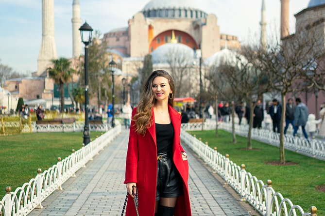 Istanbul Photoshoot at Top Spots - Ortaköy Mosque and the Bosphorus Bridge