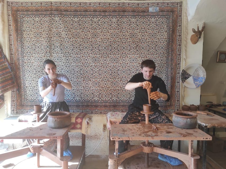 Istanbul: Pottery Workshop - Starting at Testi Quartz Ceramic in Cağaloğlu