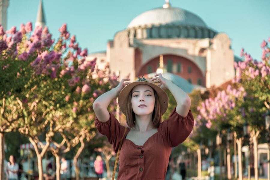 Istanbul: Private photoshoot at Hagia Sophia&Blue Mosque - Hagia Sophia photo stop