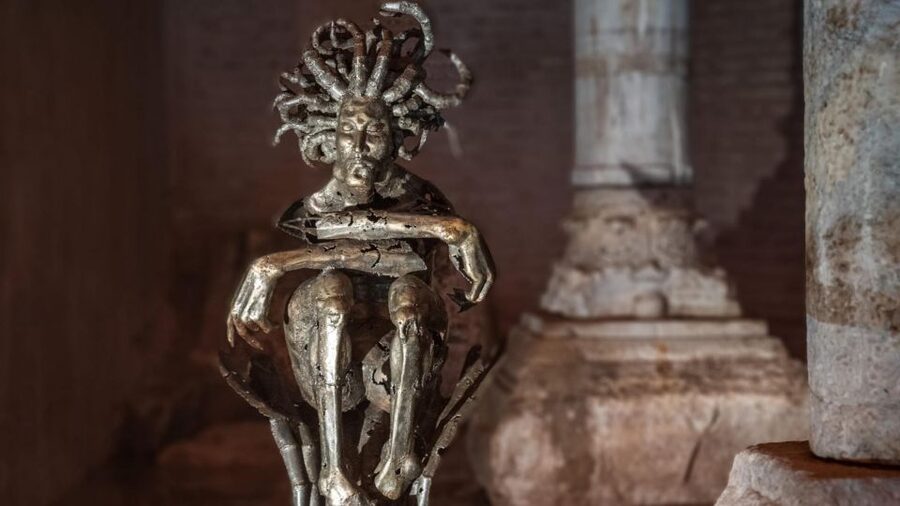 Istanbul's Iconic Duo: Hagia Sophia & Basilica Cistern - Beneath the city at the Basilica Cistern