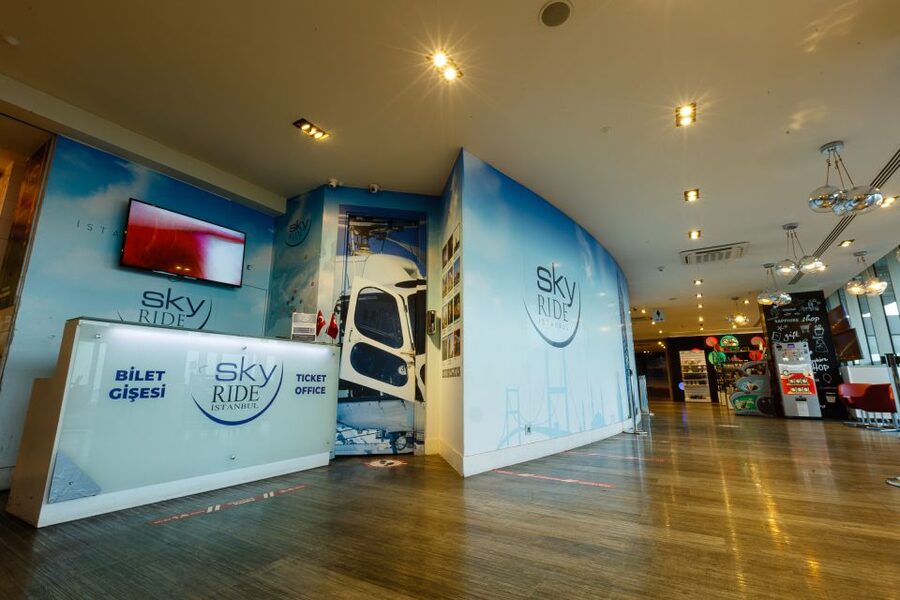 Istanbul: Sapphire Observation Deck Entrance - What you see from the 360-degree terrace