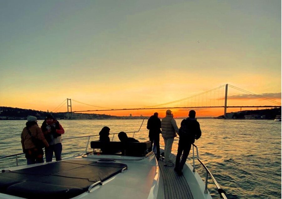 Istanbul: Small-Group Luxury Yacht Sunset Cruise w/ Snacks - Starting at Karaköy, where the city opens onto the Bosphorus