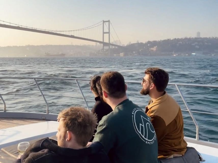 Istanbul: Small Group Yacht Tour with Unlimited Wine - Sailing from the Golden Horn toward the Bosphorus