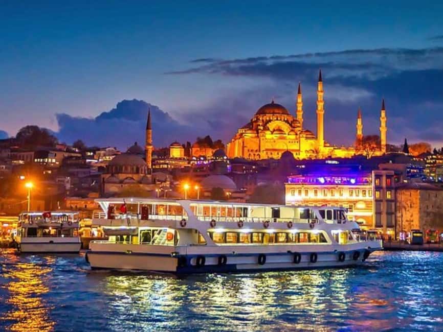 Istanbul: Sunset Bosphorus Yacht Cruise with A break on Asia - Maiden’s Tower and the return toward Karaköy