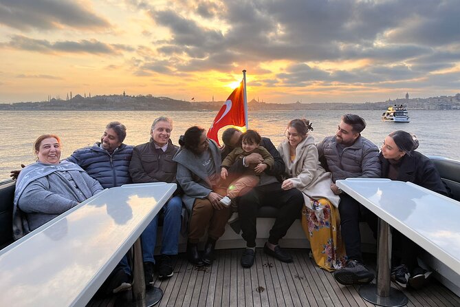 Istanbul Sunset Cruise on the Bosphorus - Bridges, the Fortress, and the Asian Shore