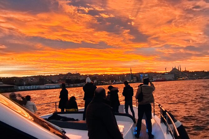 Istanbul Sunset Cruise on the Bosphorus - Maiden’s Tower at Sunset