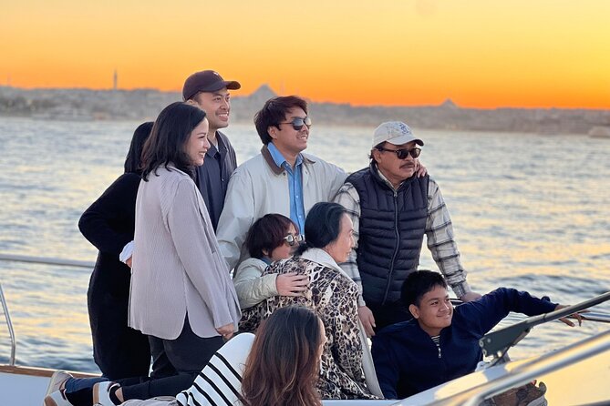 Istanbul Sunset Yacht Cruise on the Bosphorus with Transfers - Setting out from Galataport as daylight fades