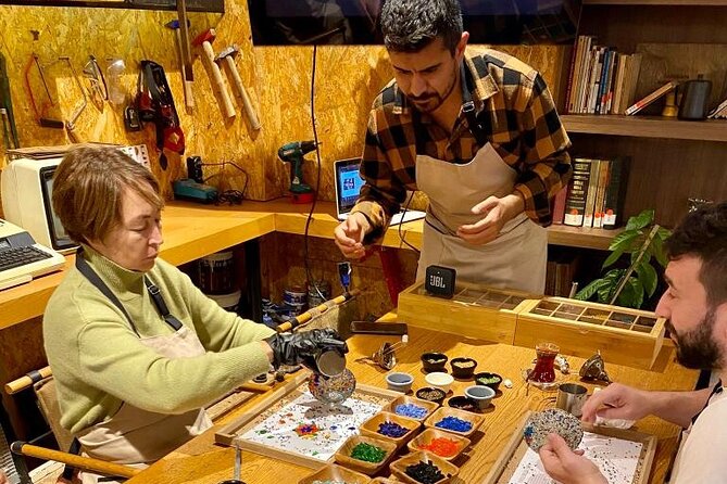 Istanbul Turkish Mosaic Lamp Workshop in Old Town - All Included - What you take home
