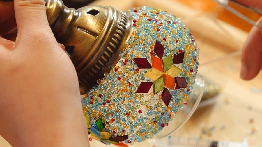 Istanbul: Turkish Mosaic Lamp Workshop with Bosphorus View - What the $25 price really covers