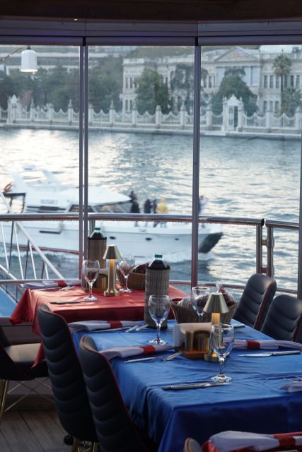Istanbul: Turkish Night on the Bosphorus Dinner Cruise - Dinner choices and what to expect
