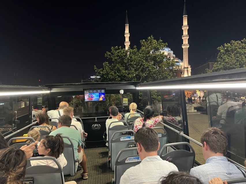 Istanbul: Two Continents Evening Bus Tour with Commentary - Key points to know before booking