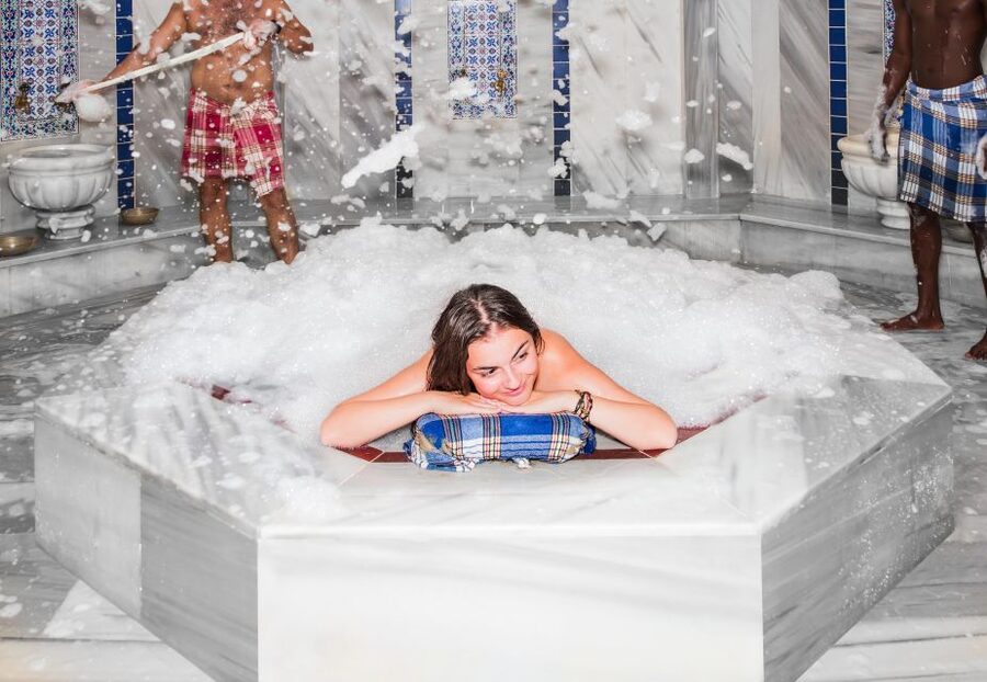 Istanbul: VIP Turkish Bath & Free Transfers - The 15-minute peeling scrub